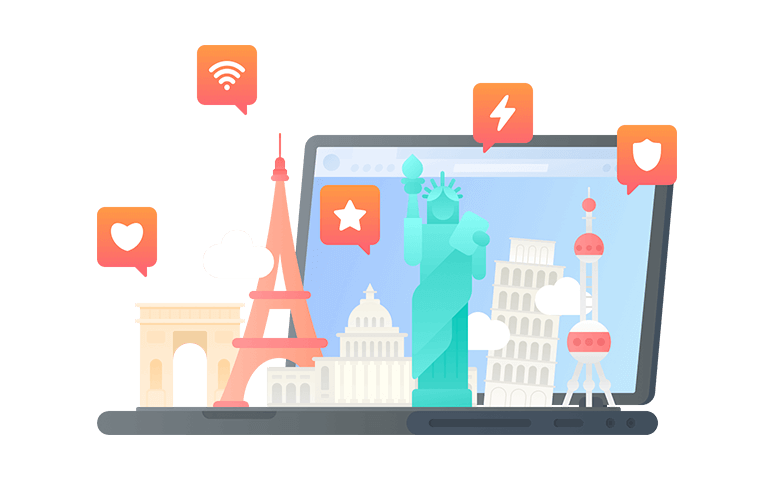 在瓜德罗普连接到中国的代理 - 翻回VPN