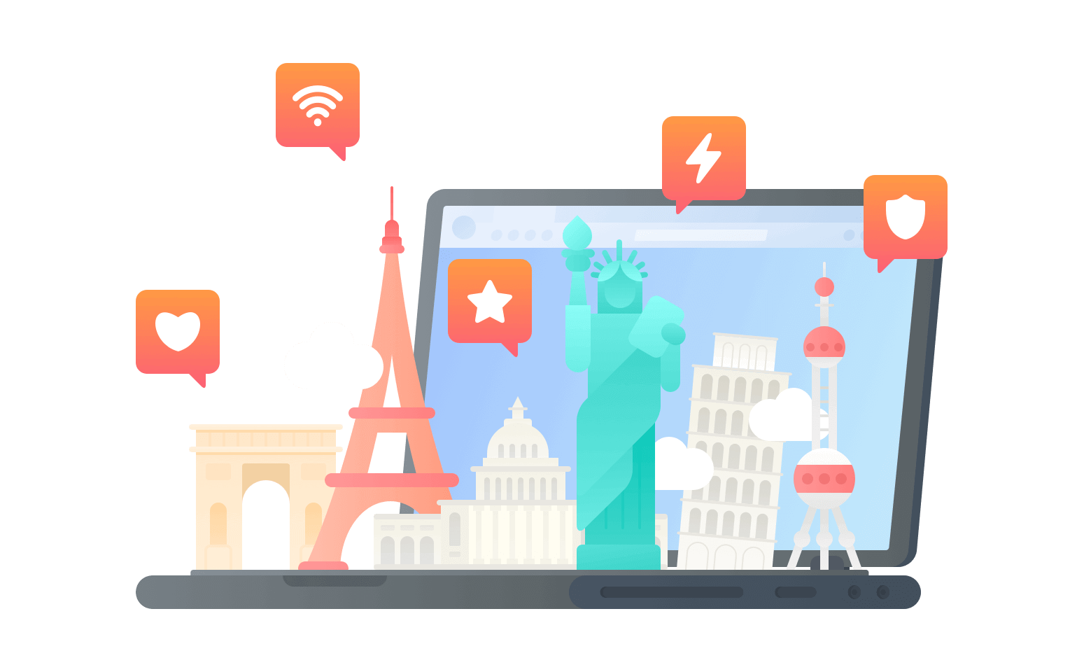 在瓜德罗普连接到中国的代理 - 翻回VPN